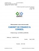 CABINET DE FINANCE & CONSEIL