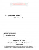 Les contrôle de gestion - Claude Bernard.