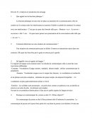 Analyse et production du message devoirs 01