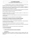 Le contrôle de gestion: contrôle de gestion, contrôle d'entreprise et gouvernance.