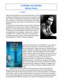 Analyse Le meilleur des mondes - Aldous Huxley