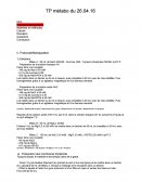 Compte rendu de TP