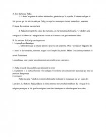 introduction commentaire voltaire zadig