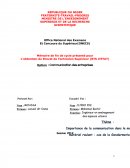 LE ROLE DE LA COMMUNICATION