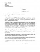 Lettre motivation: candidature au poste de Technicien support utilisateur