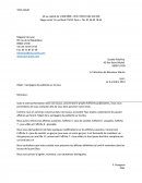 La lettre professionnelle