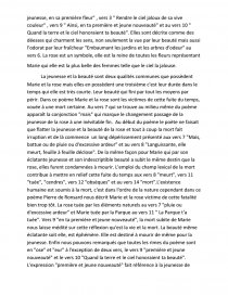 Dissertation sur la mort de marie poeme