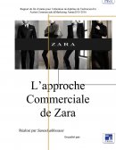 Approche commerciale de Zara