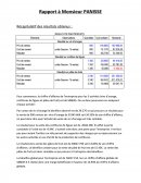 Rapport à Monsieur PANISSE