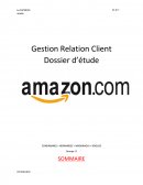 Gestion Relation Client Dossier d’étude Amazon
