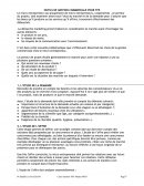 Etude de la concurence et de la demande