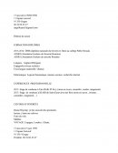 Lettre de motivation exemplaire + curriculum vitae