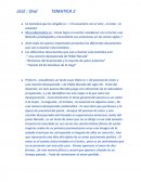 El encuentro con el otro , el amor , la amistad