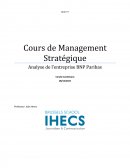 BNP PARIBAS - Management stratégique