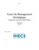 BNP PARIBAS - Management stratégique