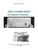 La crise de 1929: le grand Krach