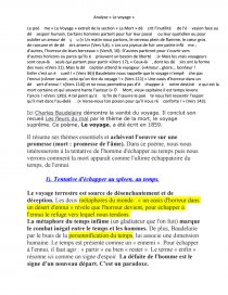 Fleurs Du Mal Baudelaire Commentaire De Texte Ines Locci