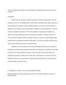 A travers l’opposition entre deux visions du monde, en quoi Romain Gary laisse t-il entrevoir européen ?