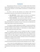 Conclusion cas