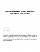 Climat des affaires dans la région Fès-Meknès