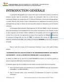 Opération immobilière de la « BAIE DES IRIS ».Construction de murs de Soutènement : Détermination des sollicitations et pré dimensionnement