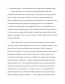 Commentaire du petit gavroche extrait des Misérables d'hugo
