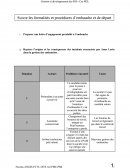 Suivre les formalités et procédures d'embauche et de départ cas