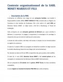 Exemple de rapport de présentation d'une entreprise (épreuve GRCF)