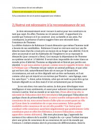 La Conscience De Soi Est Solitaire Analyse Sectorielle Avigael