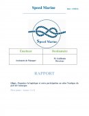 Rapport speed marine