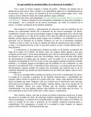 En qué medida la sociedad influye la evolucion de la familia ?