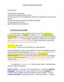 Droit administratif cas