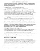 Offre commerciale electronique cas