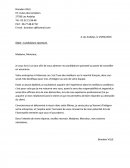 Candidature spontané