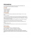 Fiche metier Informatique