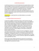 Cours de droit civil sur le droit des personnes