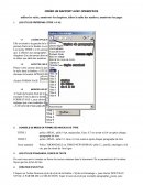 Créer un rapport avec OpenOffice