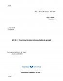 Communication et conduite de projet