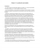 La Notion de Souveraineté