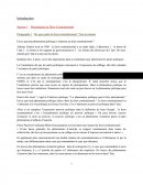 Présentation du Droit Constitutionnel cas