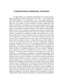 La plasticité marbre constitutionnel, introduction.