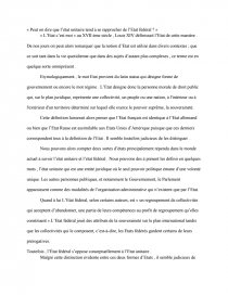 etat unitaire et état fédéral dissertation etat unitaire et état fédéral dissertation