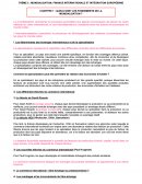 Quels sont les fondements de la mondialisation ?