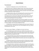 The colonial period : Revolution for independence over the 17th and 18th centuries.
