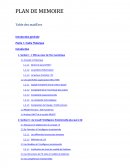 Mémoire sur la communication. Plan.
