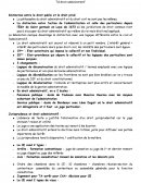 Points de cours, droit administratif