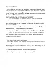 Cours Administratif Citations Fiche Salome