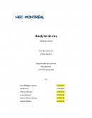 Analyse de cas: Hôtel du Nord. Introduction.