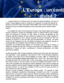 L’Europe : un continent divisé ?