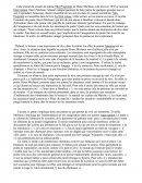 Commentaire Henri Michaux, Intervention.